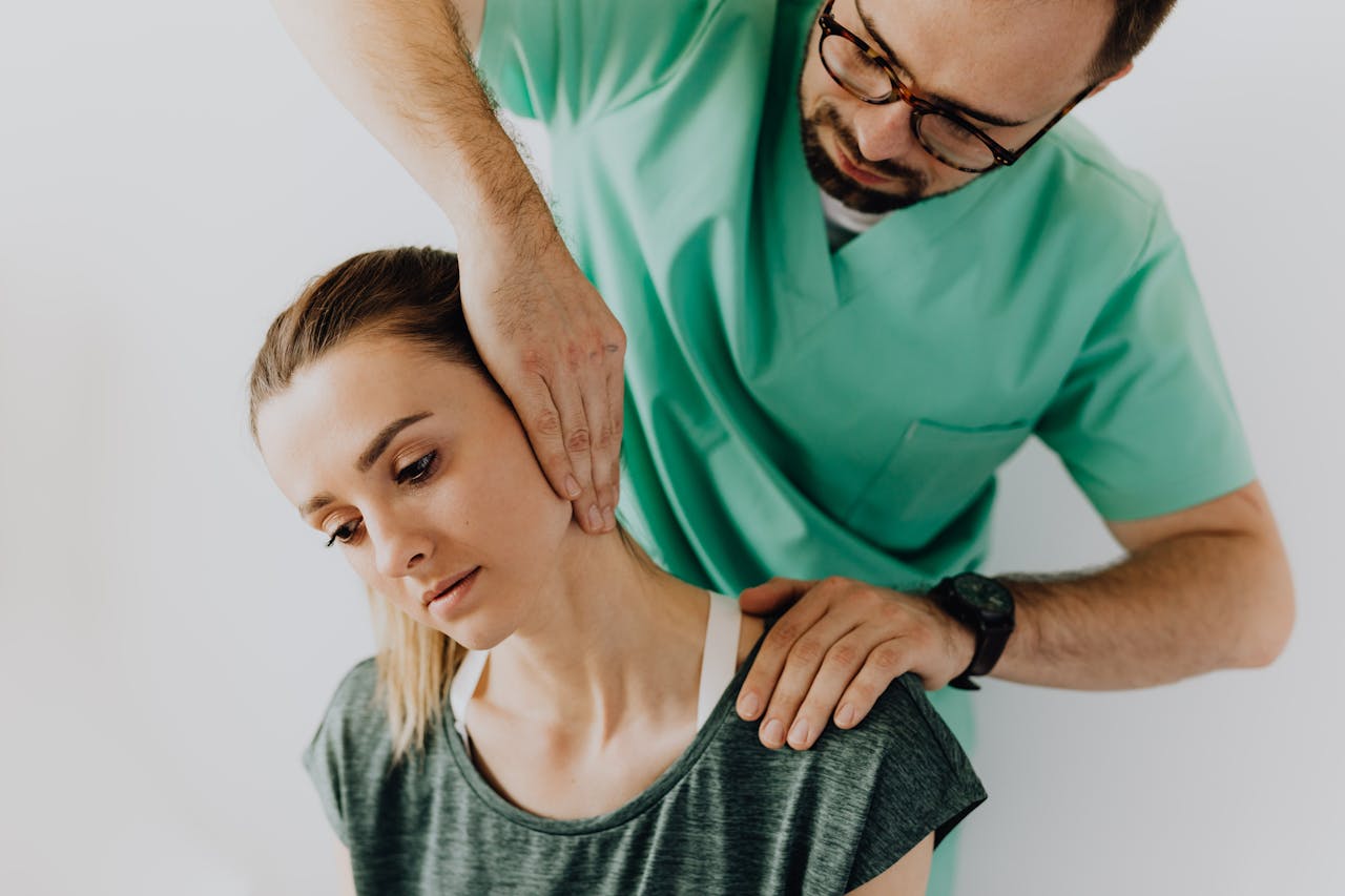 Neck pain Physiotherapy at Home